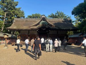 第1125回住吉大社例会を開催しました